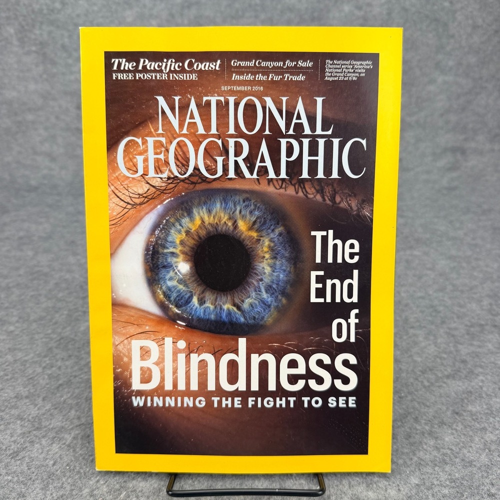 National Geographic Magazine September 2016 The End of Blindness Cure in Sight